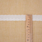2,5 cm poliester bawełniany haftowany koronkowy materiał na ubrania