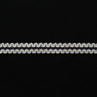 KJ20021 Czapki Metallic 1cm Crochet Braid Trim