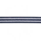 Płaska pleciona bawełniana wstążka żakardowa 1,2 cm